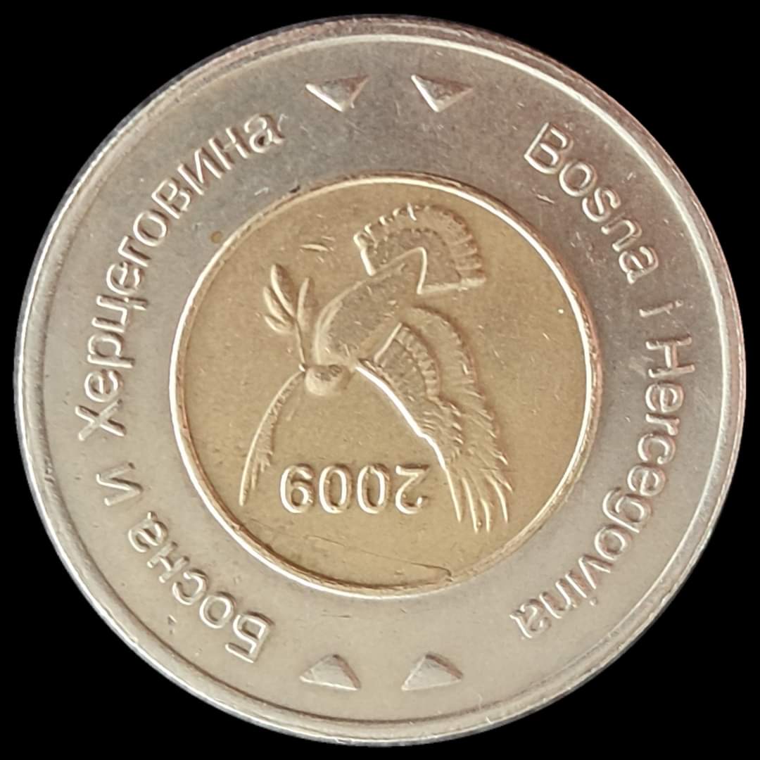 5-KM-2009-Bosnia-And-Hercegovina---Rotated-Die-180�